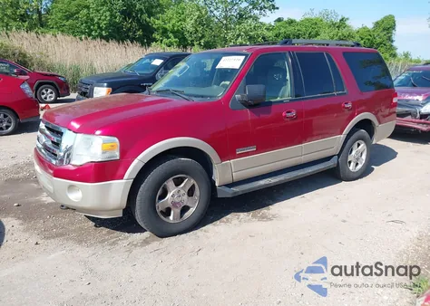 2007 Ford Expedition Eddie Bauer из США, поврежденный, VIN 1FMFU18557LA93543